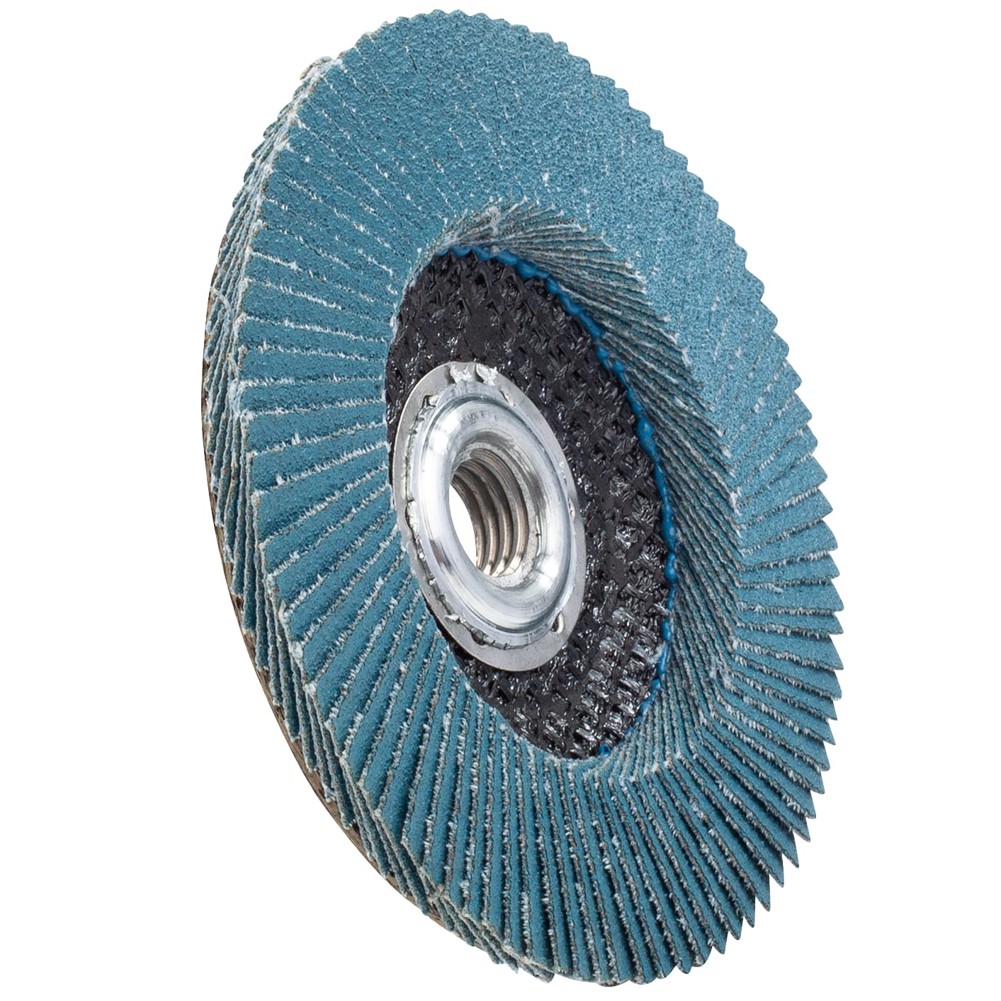 1 PK | Flap Disc - Type 27 - Zirconia (Economy) - 4.5" x 5/8"-11 - 80 Grit - Image 3