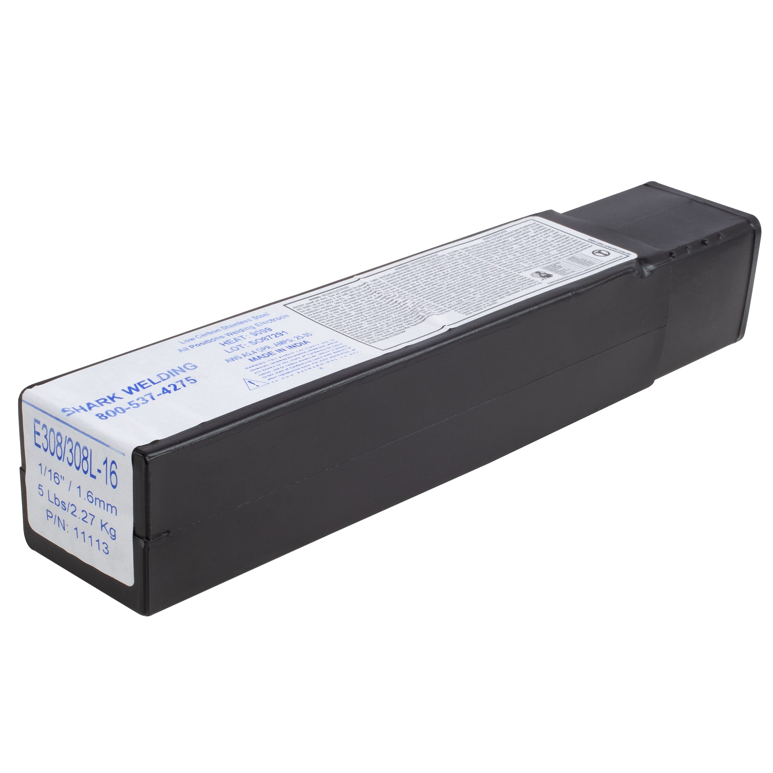 E308L-16 Stainless Steel Electrode - 1/16" x 14" -All position, High Strength Chromium and Nickel Alloy - 5 lbs. - Image 7