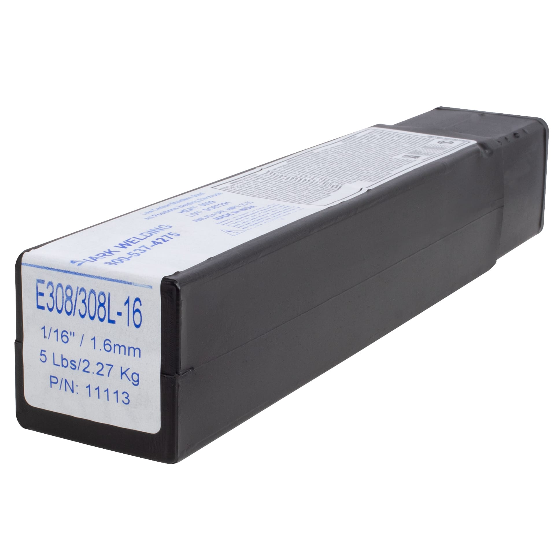 E308L-16 Stainless Steel Electrode - 1/16" x 14" -All position, High Strength Chromium and Nickel Alloy - 5 lbs. - Image 8