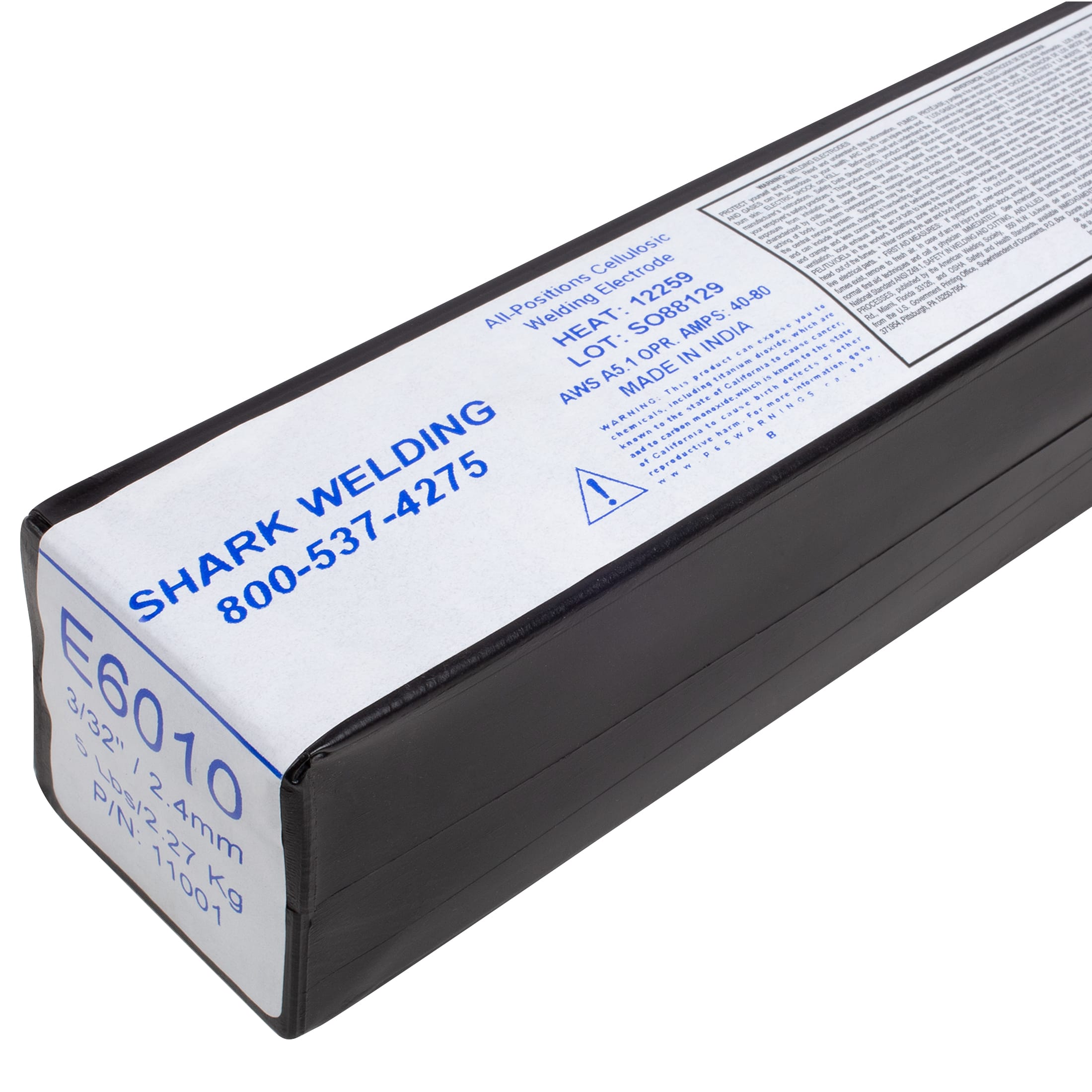 E6010 Welding Rod - 3/32" x 14" - All-Purpose Mild Steel - 5 lbs. - Image 9