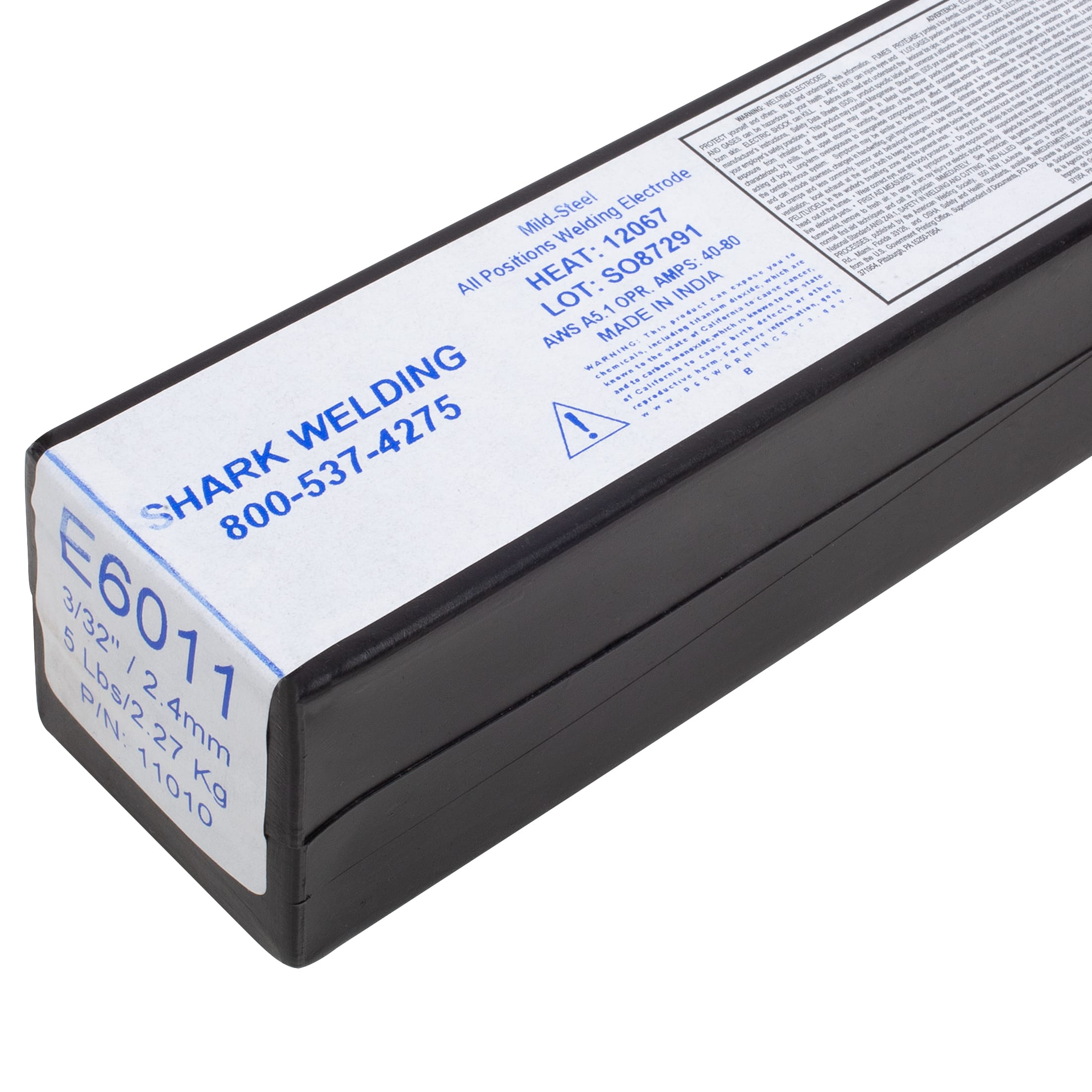 E6011 Welding Rod - 3/32" x 14" - All-Purpose Mild Steel - 5 lbs. - Image 9
