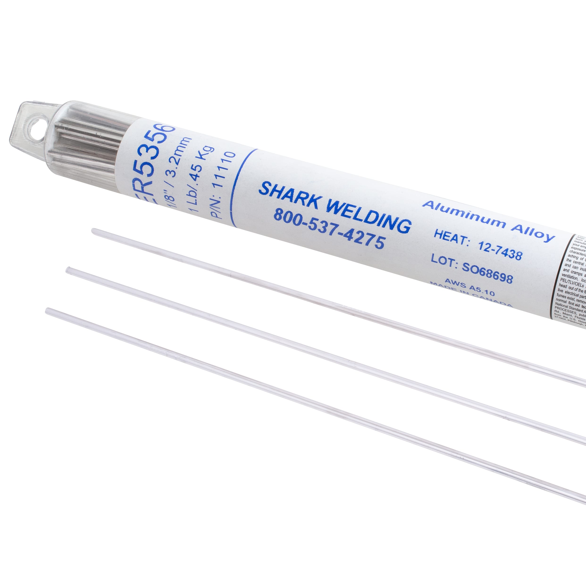 ER5356 Aluminum Rod-Bare - 1/8" x 36" - 1 lb. - Image 4