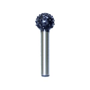 LIMITED STOCK! - Rotary Wood Rasp - Ball Shape x 1/4" Shank - High Quality Steel