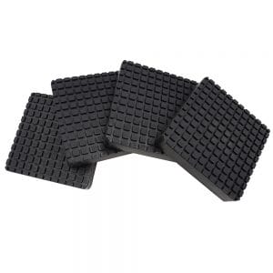 4 PK | Slip-on Molded Rubber Arm Pads