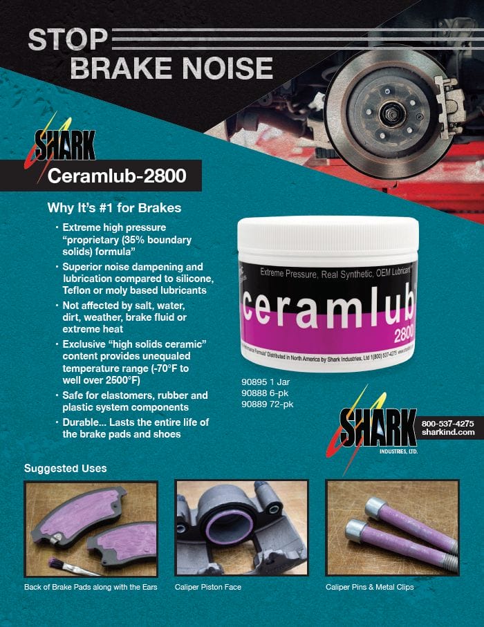 6 PK | Ceramlub 2800 Brake Lubricant – Stop Brake Noise! - Image 9