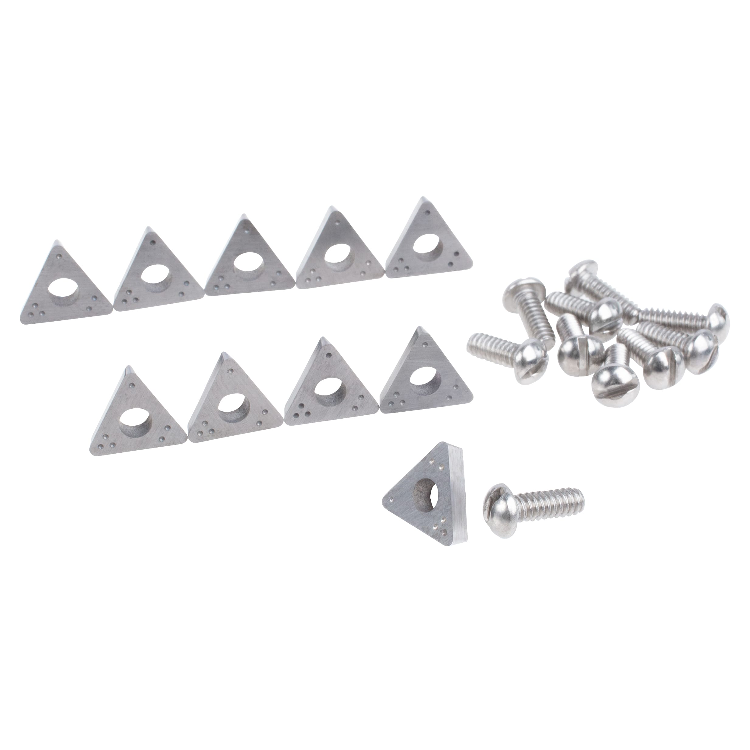 10 PK | Kwik-Way Style Formula 1 Positive Rake Bits .032 Radius - Image 7