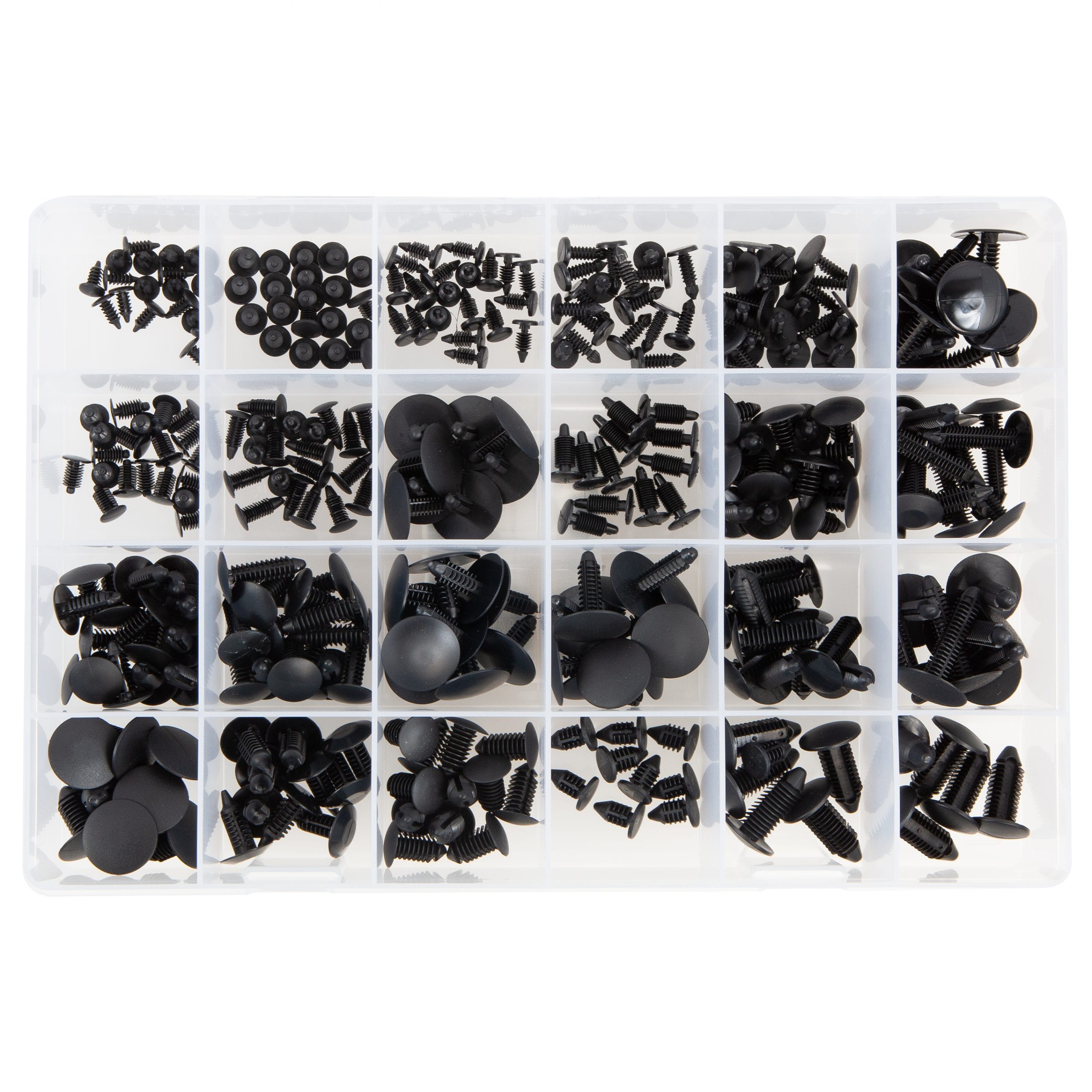 311 PC. Universal Nylon Retainer Assortment in 24 Compartments - OPK23 - Image 3