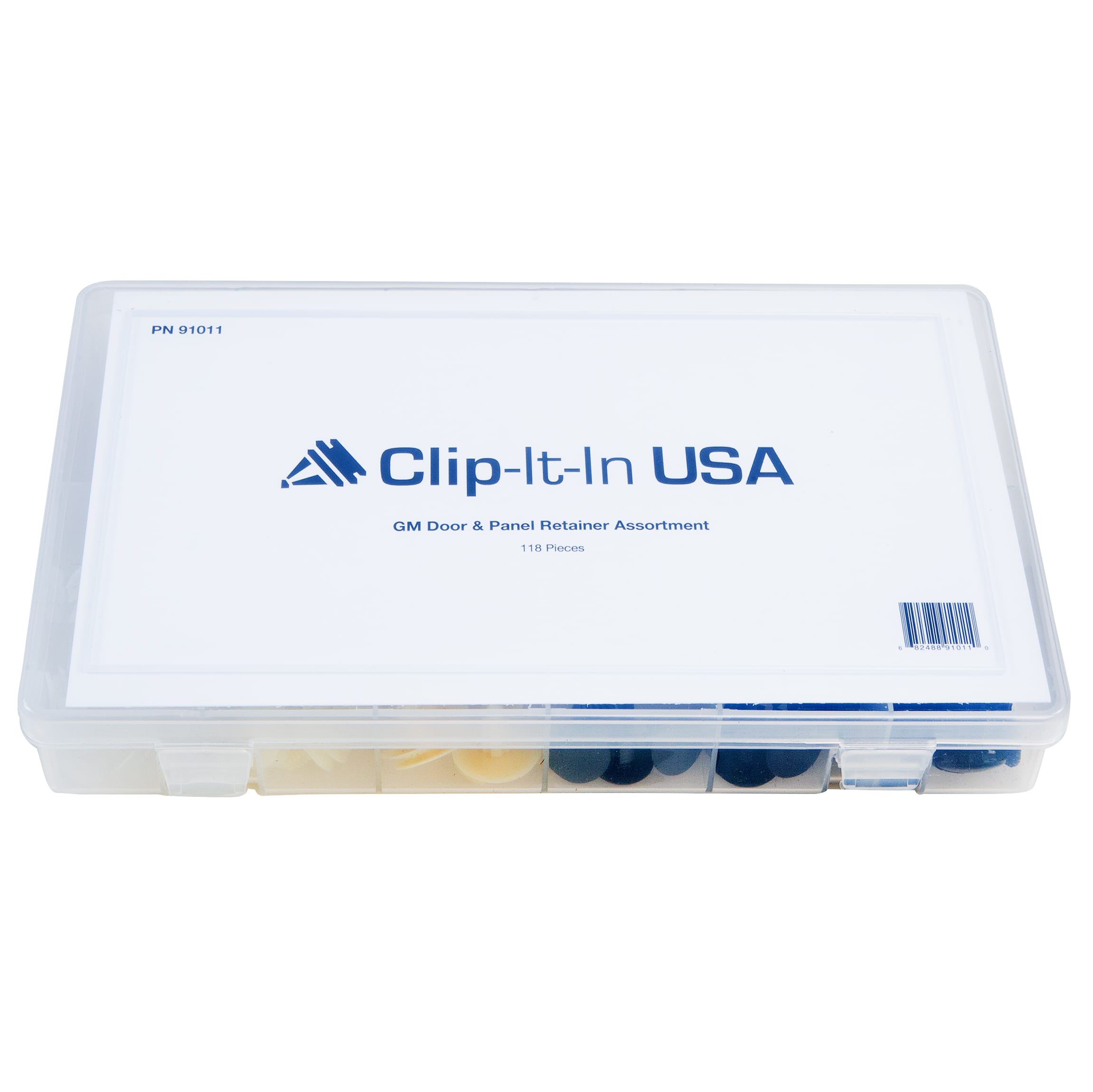 118 PC. GM Door and Panel Retainer Assortment in 12 Compartments - Image 2