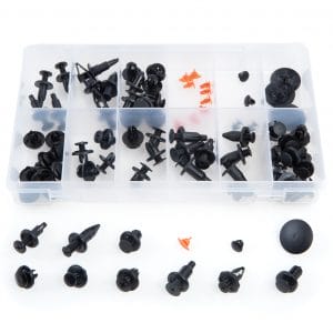 80 PC. Honda Retainer Assortment in 12 Compartments