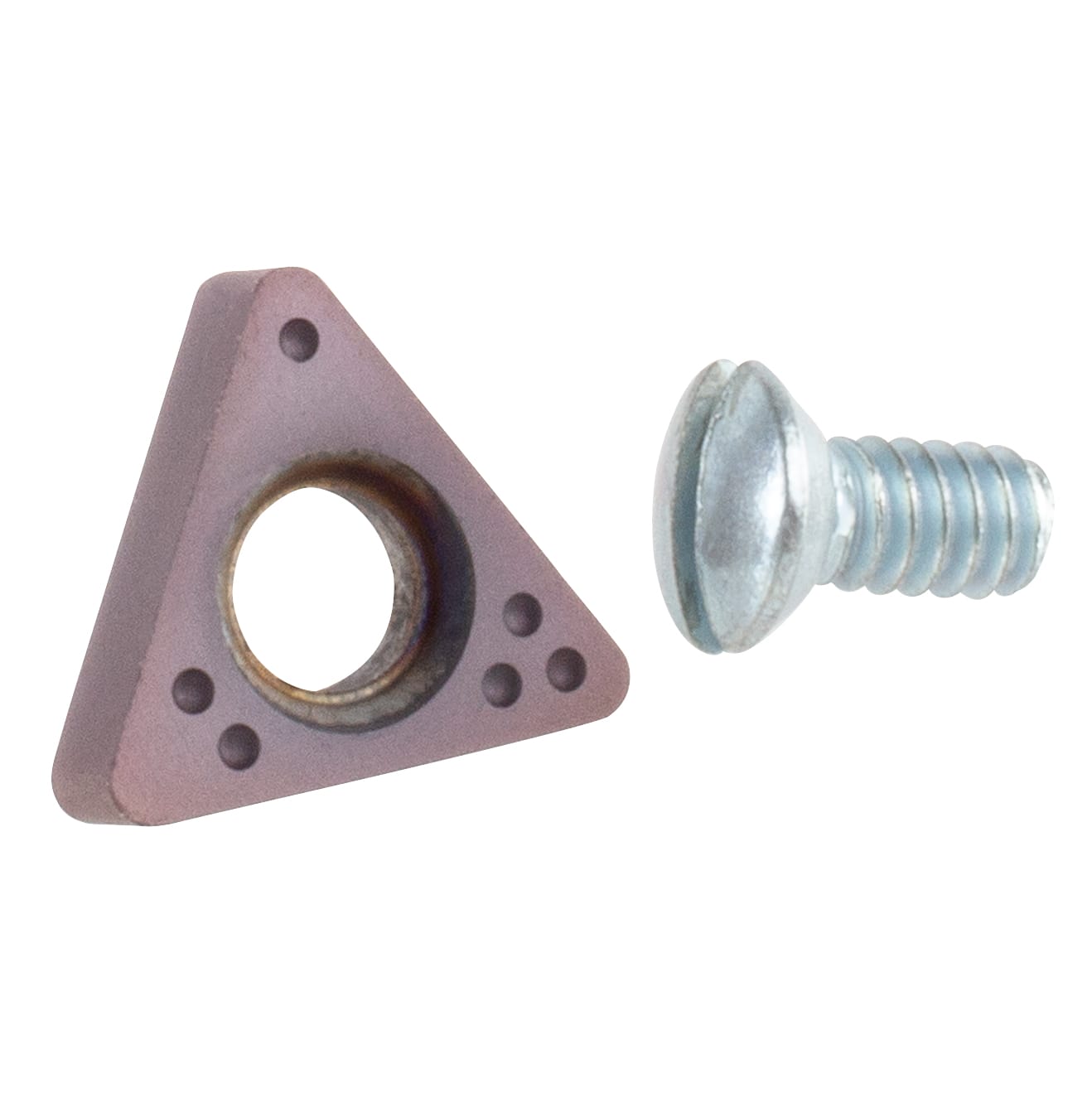 10 PK | Ammco Style Coated Negative Rake Bit (includes 10 screws) - Image 2