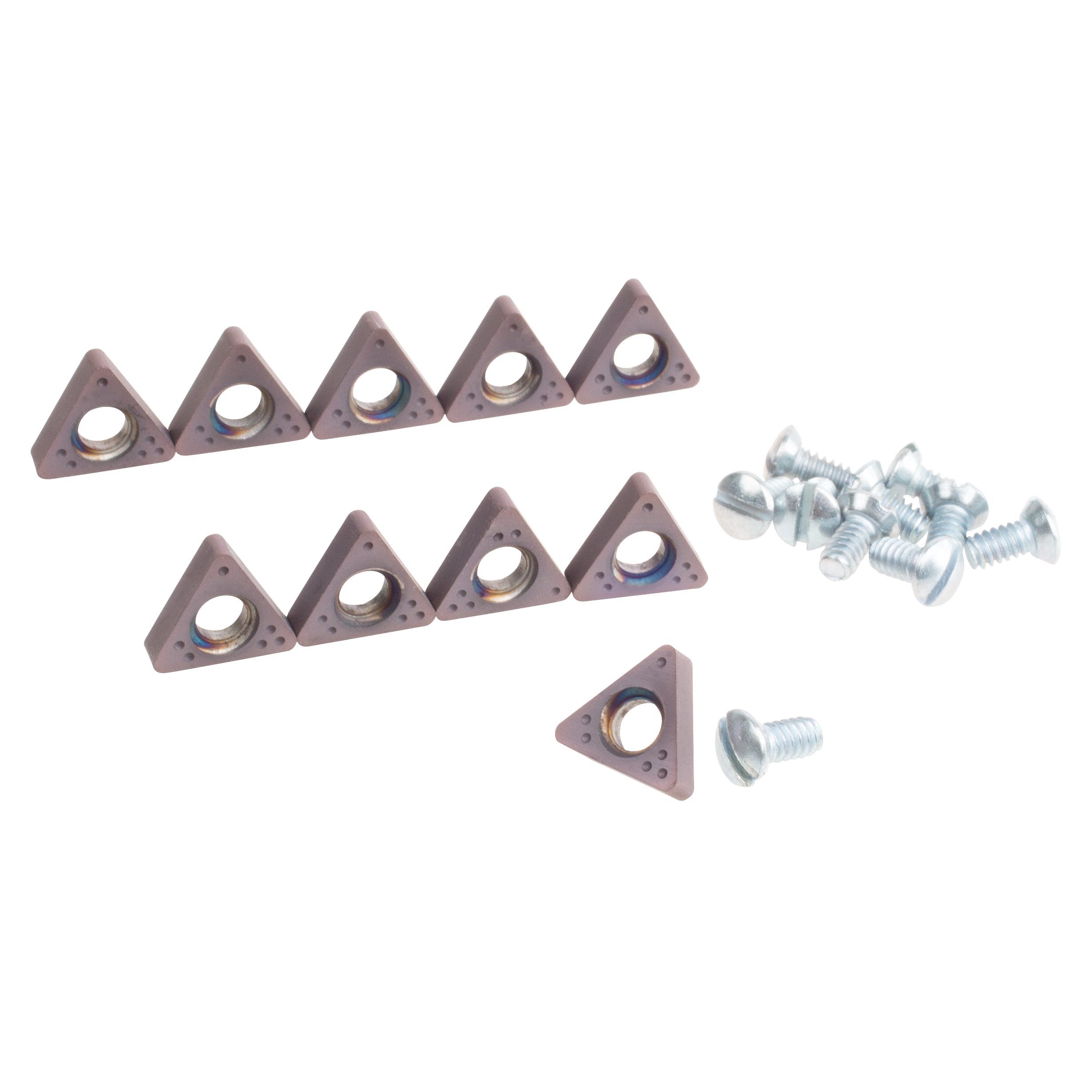 10 PK | Ammco Style Coated Negative Rake Bit (includes 10 screws) - Image 6