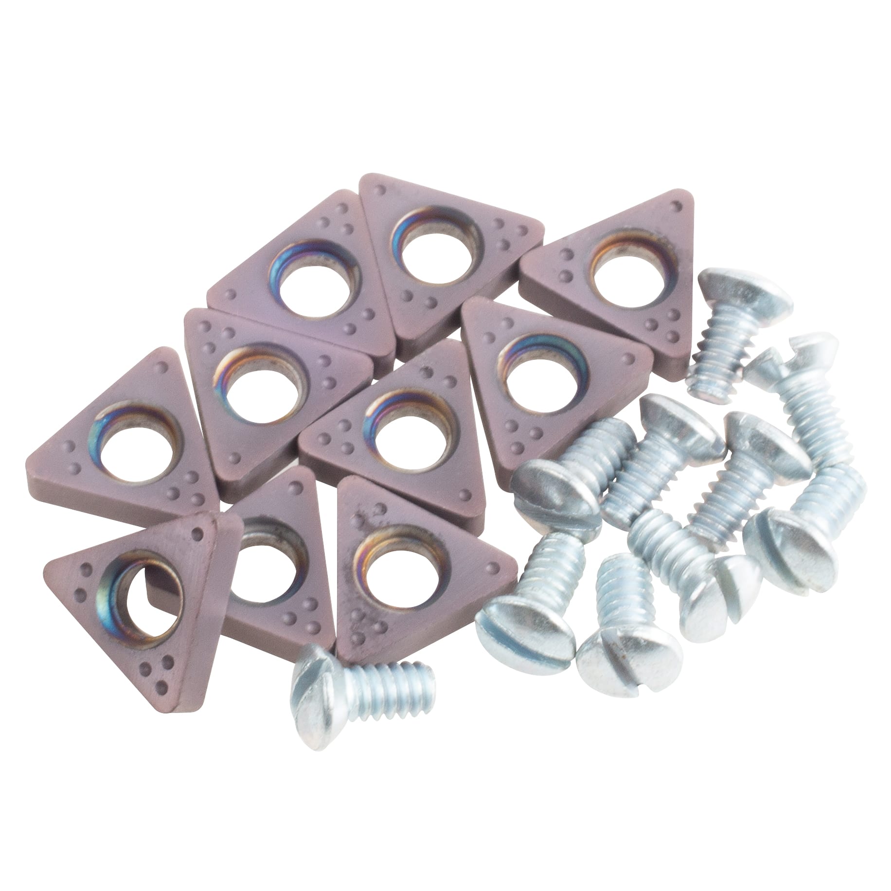 10 PK | Ammco Style Coated Negative Rake Bit (includes 10 screws) - Image 7