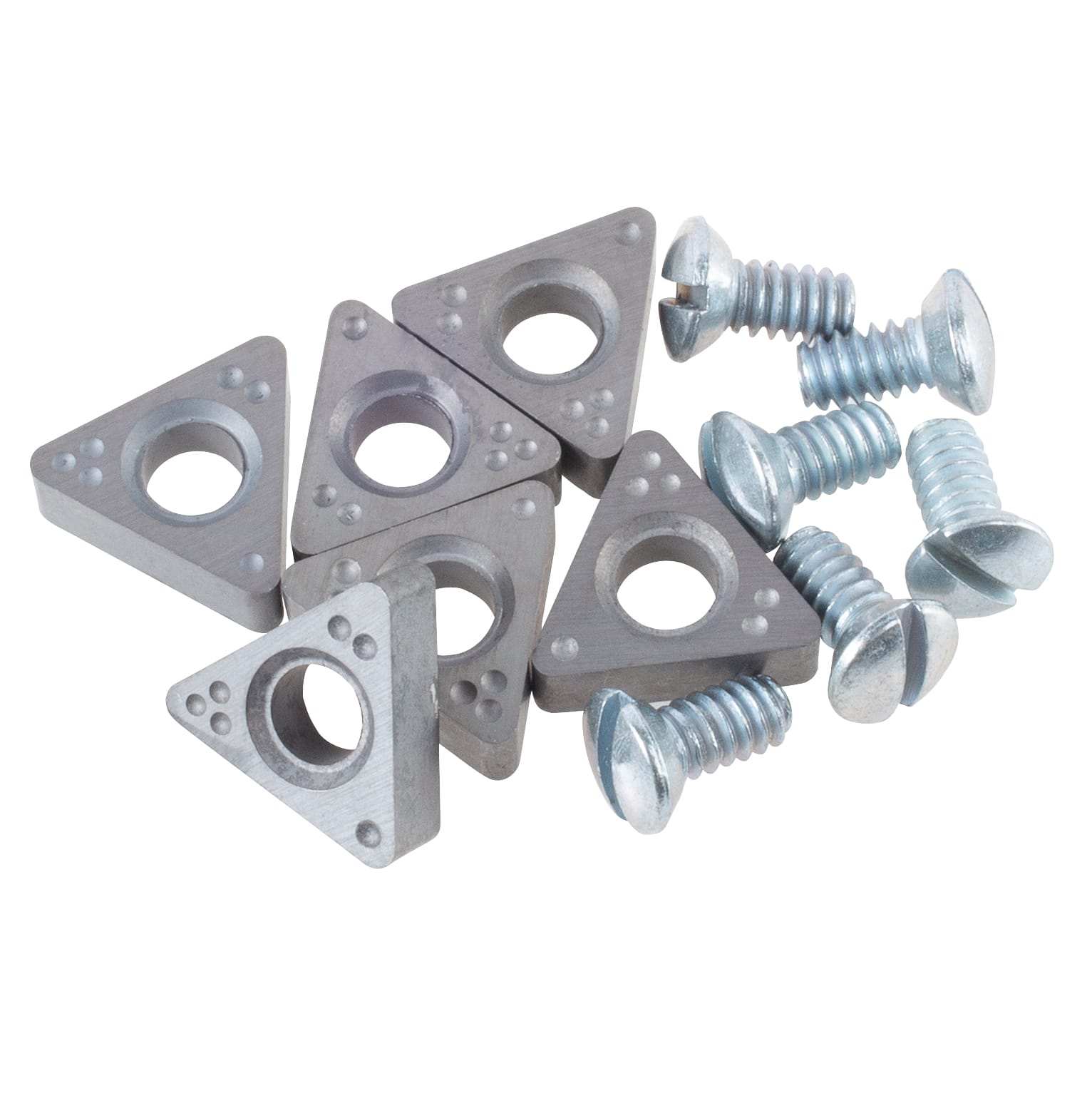 6 PK | Accu-Turn, Ammco, Bosch, and RTI Style Negative Rake On-The-Car Bits - Image 5