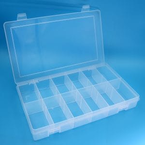 12 Compartment Plastic Box