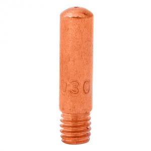 10 PK | Mig Welder Contact Tip (Standard) - Lincoln - Tip Size .030" - I.D. Size .8 mm