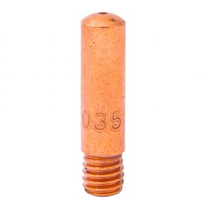 10 PK | Mig Welder Contact Tip (Standard) - Binzel/Tweco - Tip Size .035" - I.D. Size .9 mm