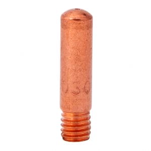10 PK | Mig Welder Contact Tip (Standard) - Firepower 180 Amp - Tip Size .030" - I.D. Size .038"