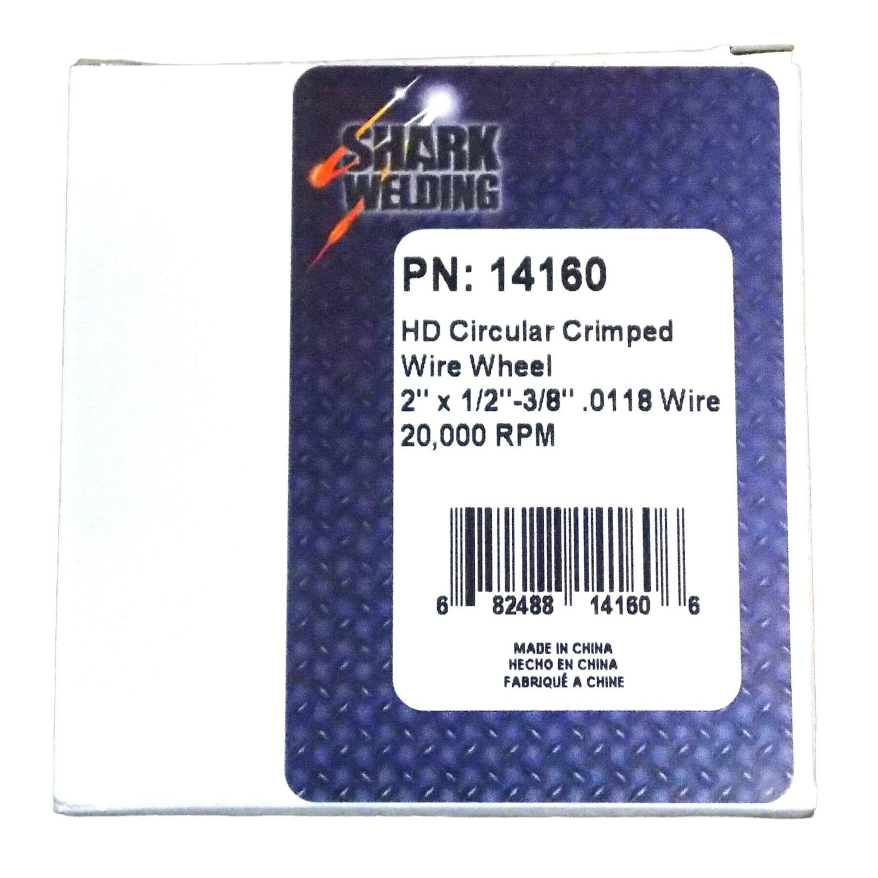 1 PK | HD Circular Crimped Wire Wheel - 2" x 1/2"-3/8" Arbor - .0118 Wire - Image 4