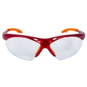 Safety Glasses - Fashionable Gloss Finish Safety Glasses - Clear