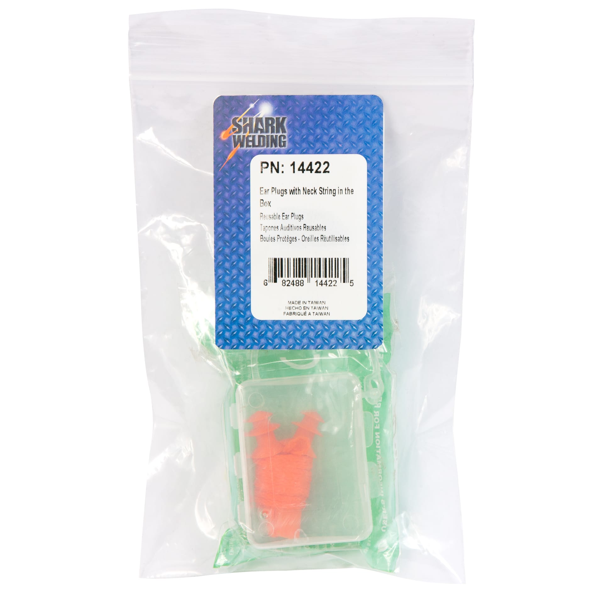 Reuseable Ear Plugs with Strap and Case - Image 3