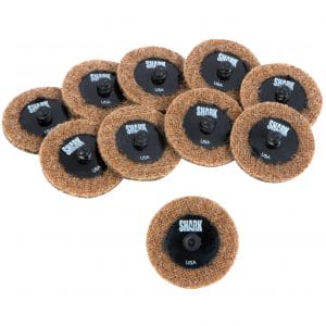 10 PK | Star-Brite Surface Prep Discs - 2" Coarse/Brown - USA