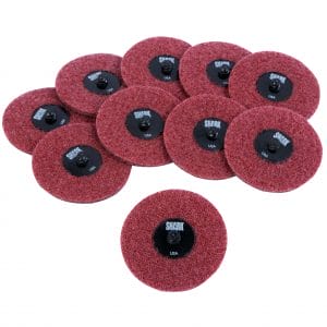 10 PK | Star-Brite Surface Prep Discs - 3" Medium/Maroon - USA