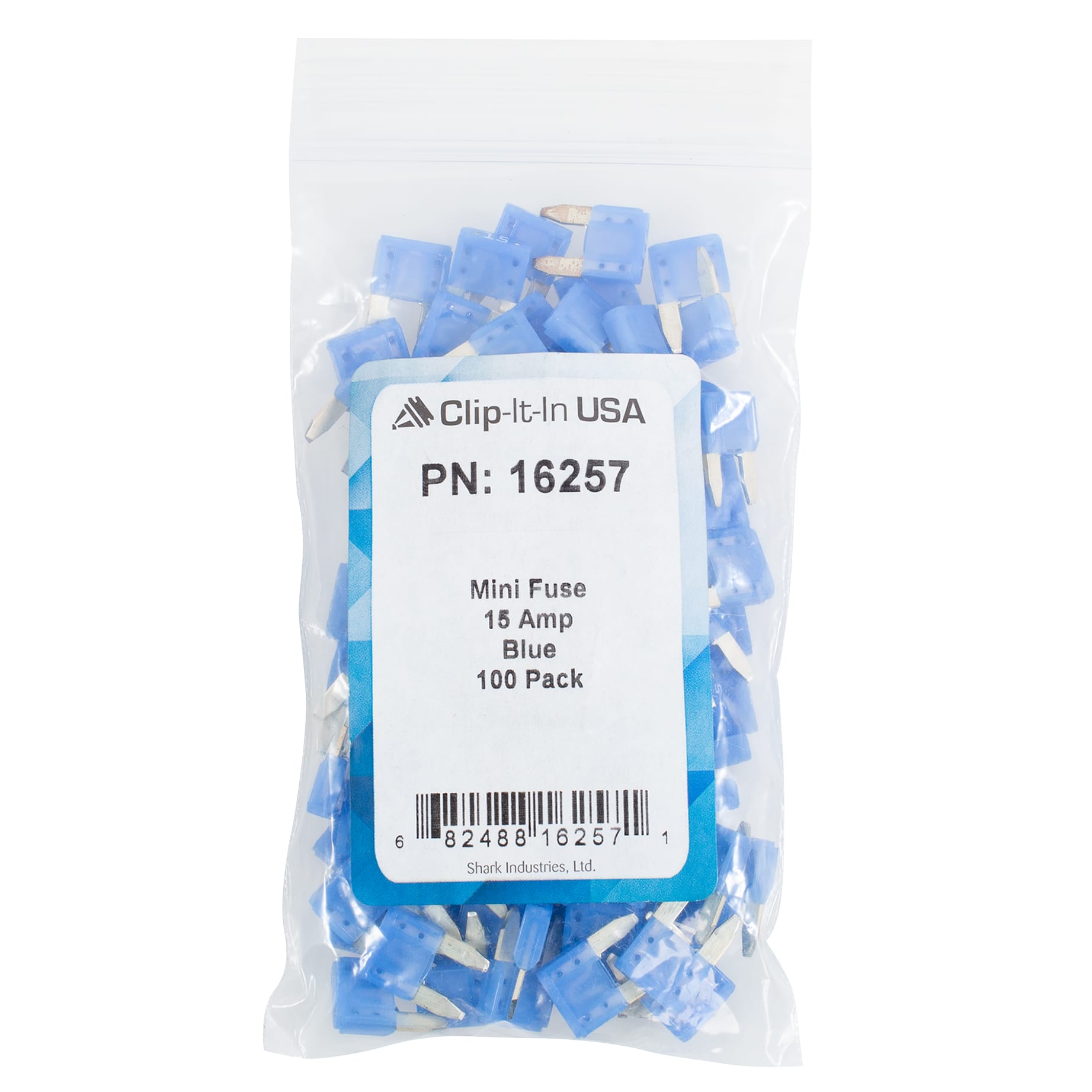 LIMITED STOCK! 100 PK | Mini Fuse 15 Amp - Blue - Image 6