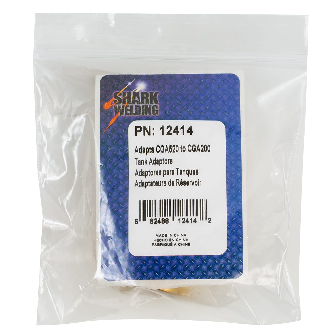 Oxygen-Acetylene Tank Adaptor -CGA 520 to CGA 200 - Image 5