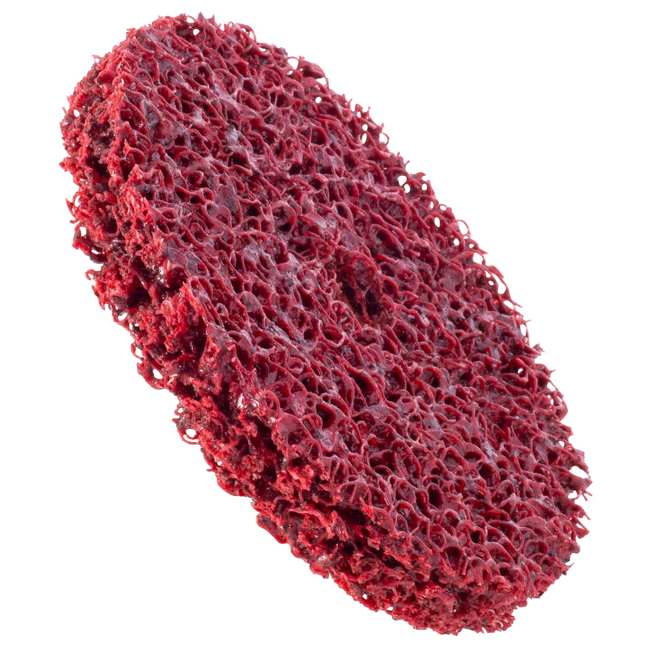 Strip-Brite Red Coarse Disc - 4" x 1/2" x 7/16" Arbor - Type 1 - Image 2