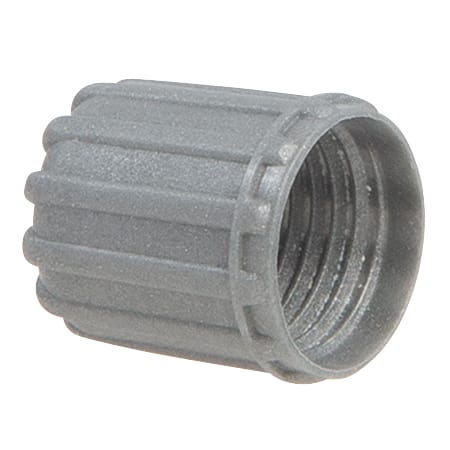 100 PK | TPMS Gray Sealing Valve Stem Cap - Short - Image 2