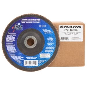10 PK | Flap Disc - Type 27 - Zirconia (Premium) - 7" x 7/8" - 36 Grit