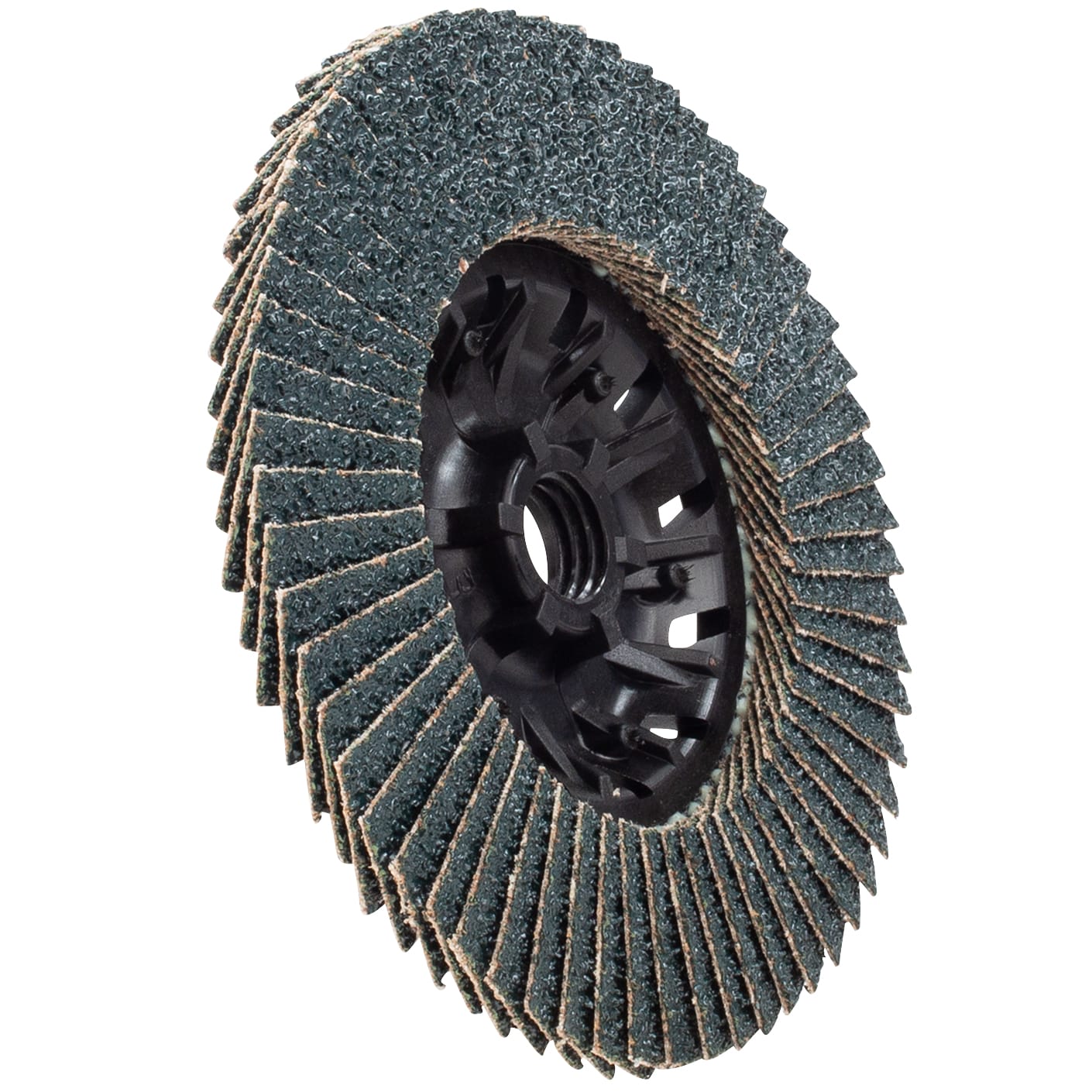 1 PK | Flap Disc - Type 27 - Plastic-Backed Zirconia - 4.5" x 5/8"-11 - 36 Grit - Image 3