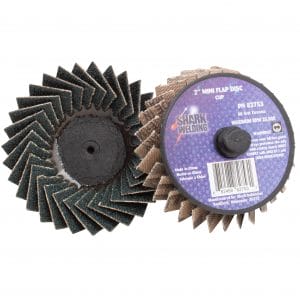 2 PK | Mini Flap Disc - Cup Style - Zirconia - 2" - 80 Grit