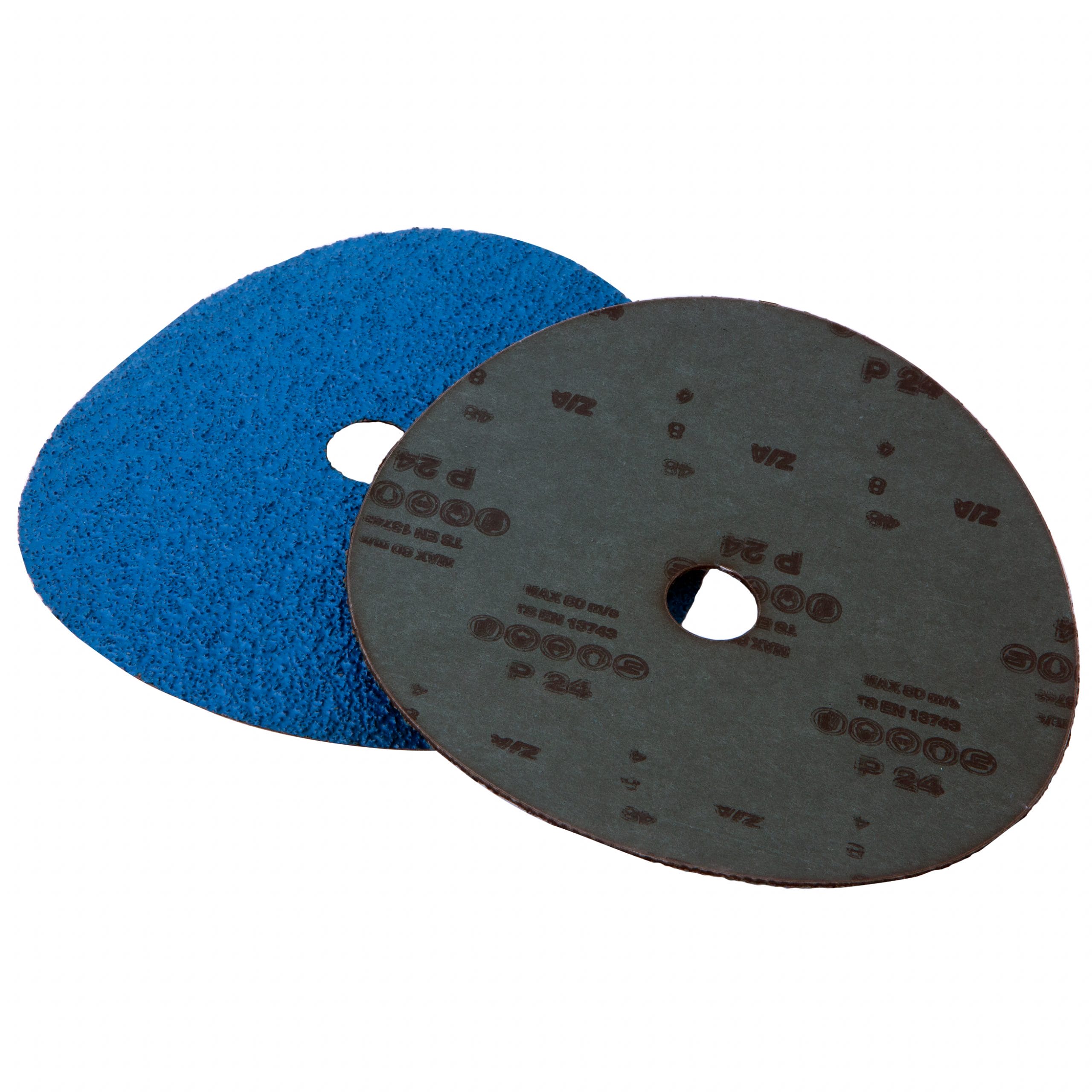 100 PK | Resin Fiber Disc - Zirconia - 7" x 7/8" - 24 Grit - Image 4