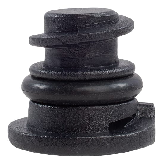 VW, Audi, Porsche Black Nylon Drain Plug (w/Gasket Replacement for 06L-103-801) - Image 5