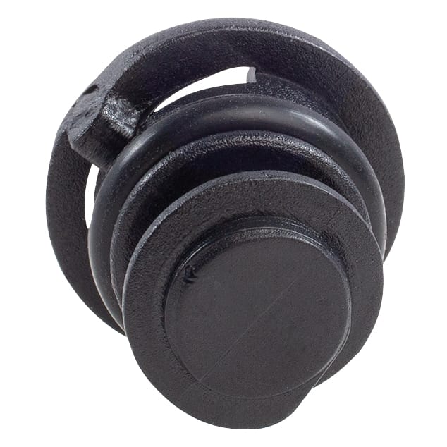 VW, Audi, Porsche Black Nylon Drain Plug (w/Gasket Replacement for 06L-103-801) - Image 2