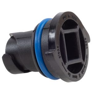 GM Black Nylon Drain Plug Cam Lock w/Gasket Replacement for 55498782