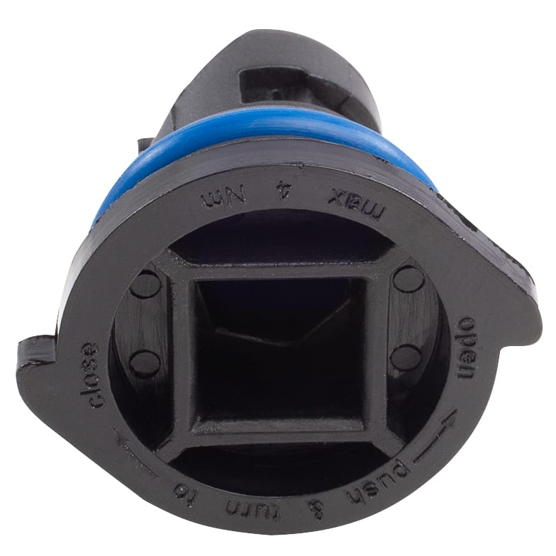 GM Black Nylon Drain Plug Cam Lock w/Gasket Replacement for 55498782 - Image 5