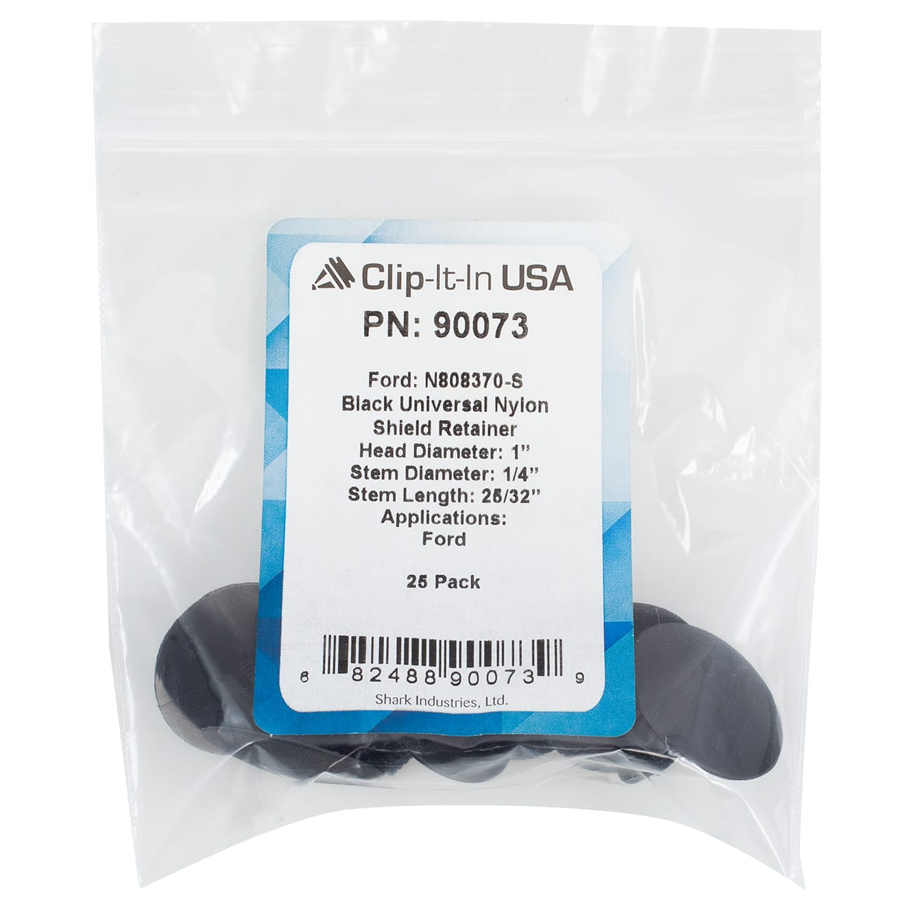 25 PK | Ford Carpet Retainer - Image 5