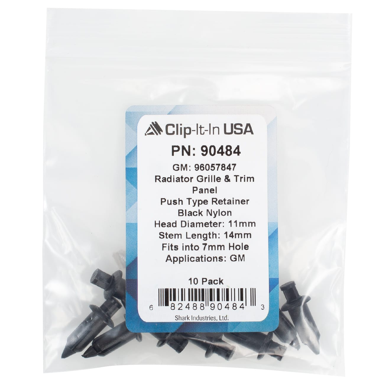 10 PK | Push Type Retainer/Radiator - GM 96057847 - Image 5