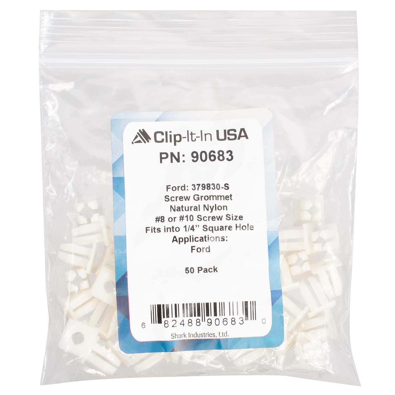 50 PK | Grommet-Screw - Ford 379830-S - Image 6