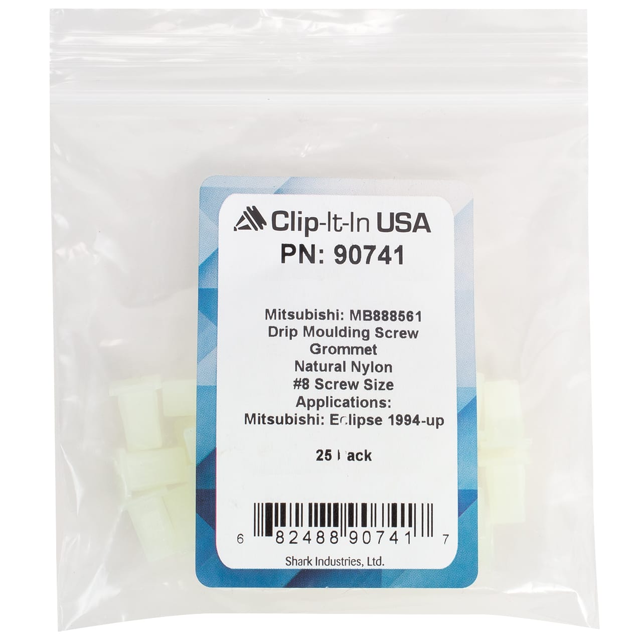 25 PK | Grommet-Drip Moulding - Mitsubishi MB888561 - Image 5