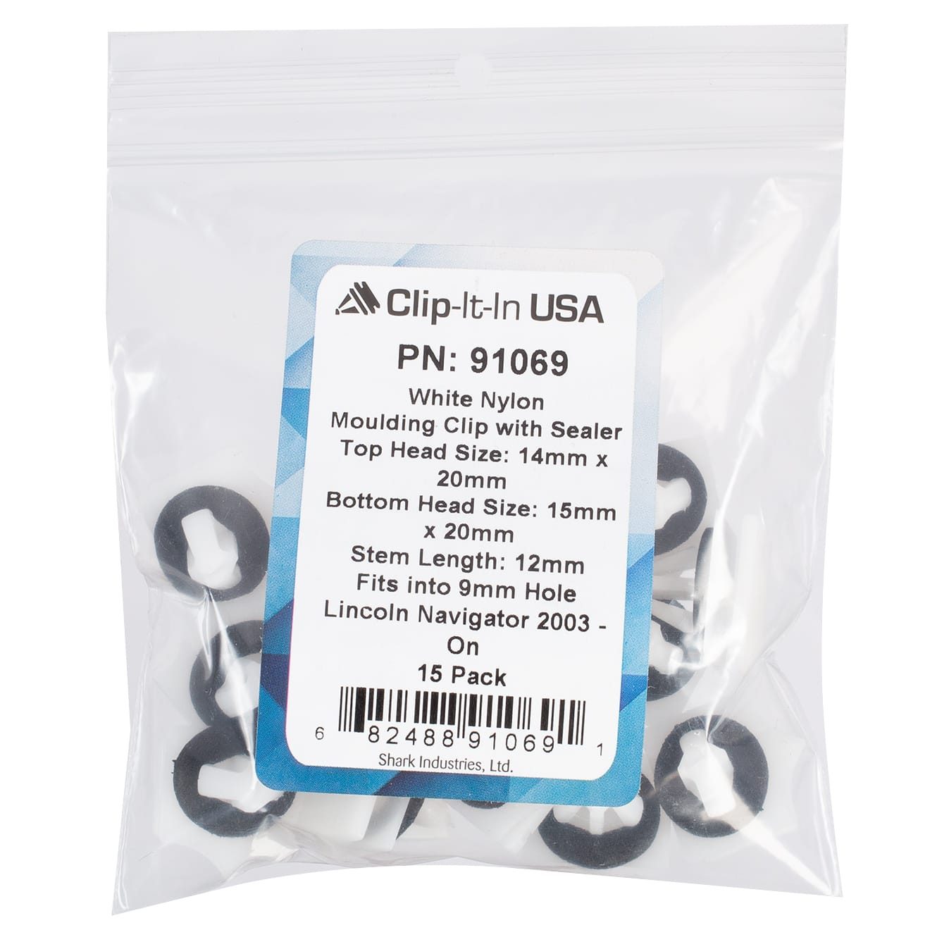 15 PK | Ford Moulding Clip - Image 5