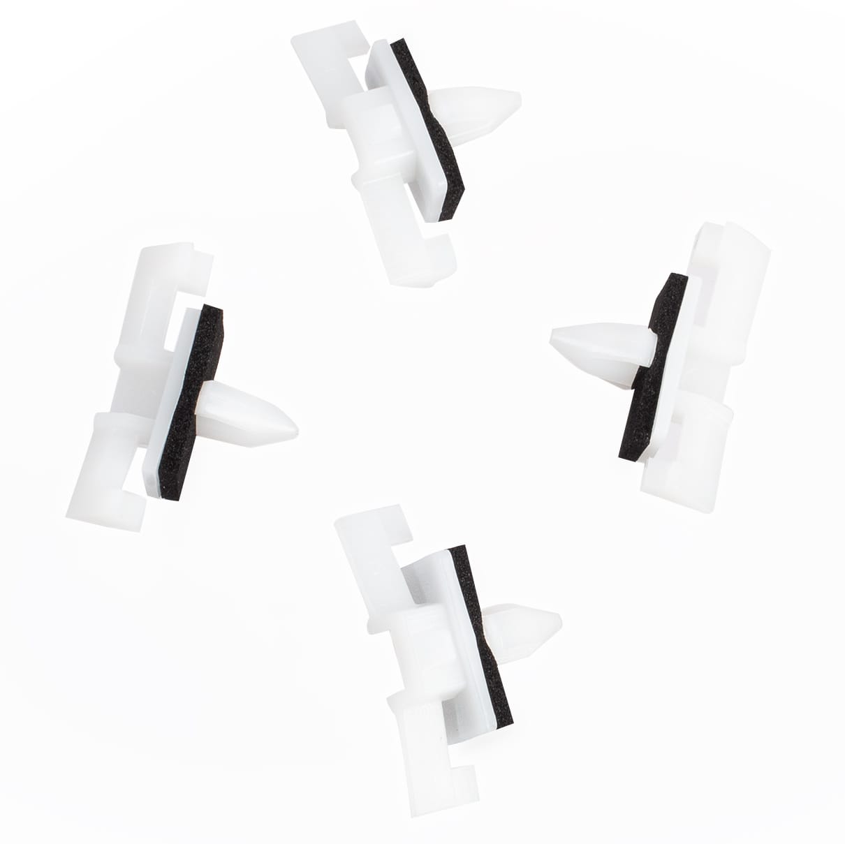 15 PK | Moulding Clip White w/ Sealer - Image 4