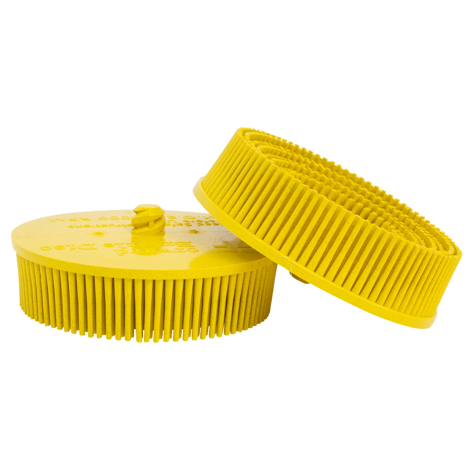 10 Pk | 3 in. Dia. Yellow Shark Finger Discs™ - 80 Grit - Image 6