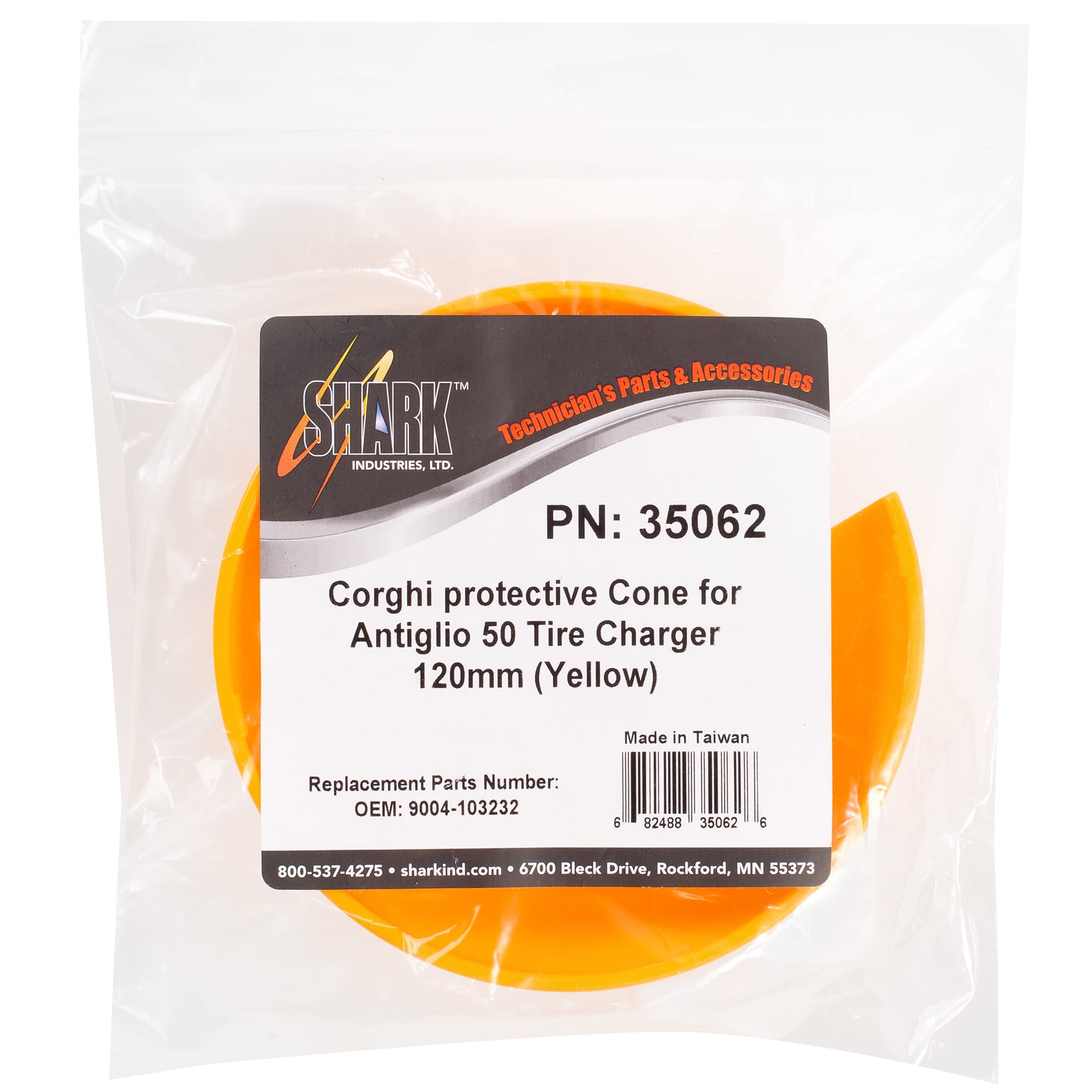 Corghi Protective. Cone for Artiglio 50 Tire Chg.120mm OE9004-103232 - Image 4