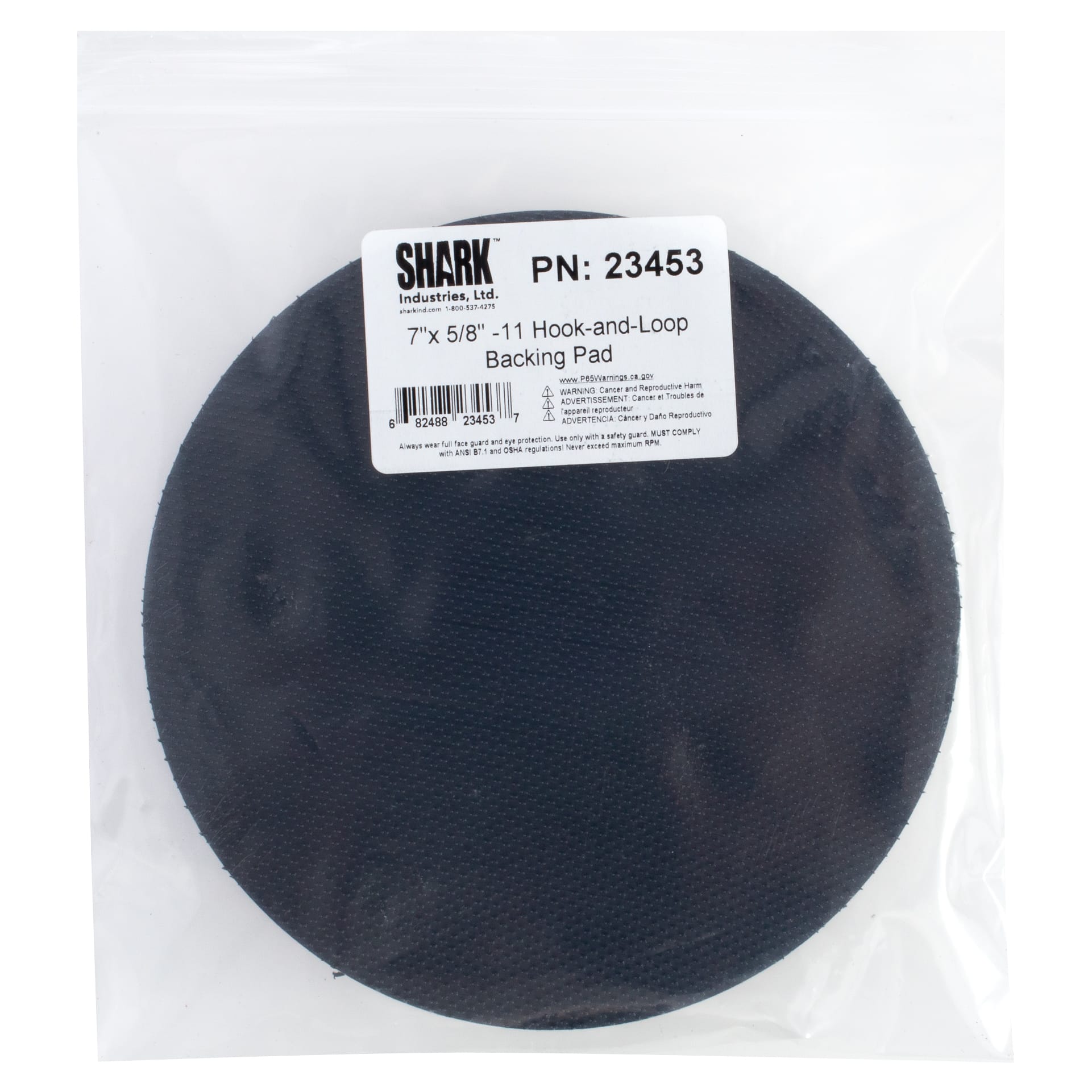 Hook-And-Loop Backing Pad - 7 In. X 5/8-11 In. - 11 - Image 6