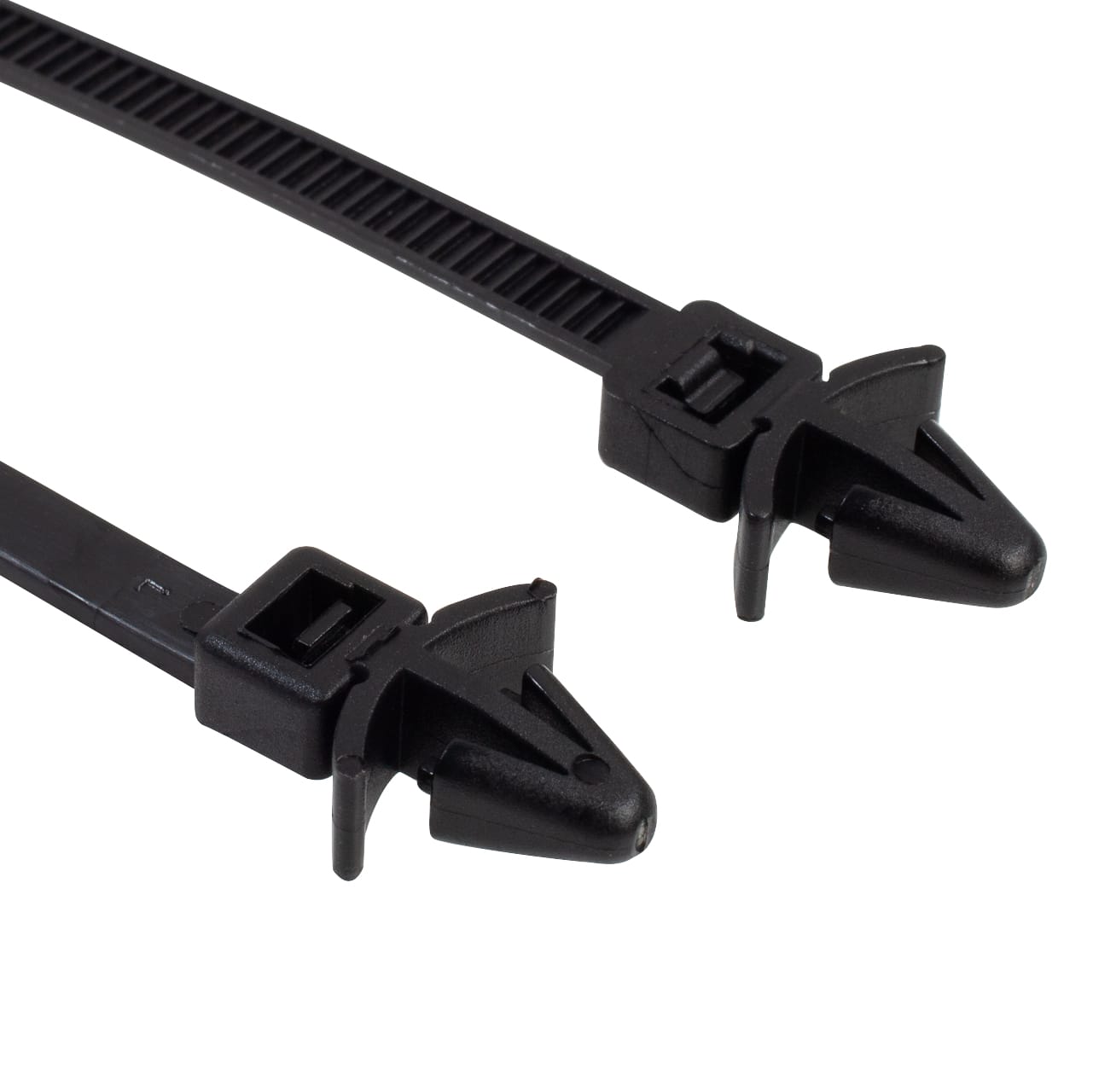 25 PK | Push Mount Cable Tie For Imports 200mm Length - Image 3