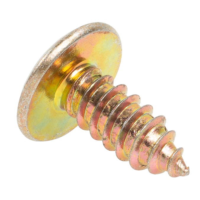 50 PK | Phillips Truss Head License Plate Screw M6.3-1.81 X 15mm - Image 2