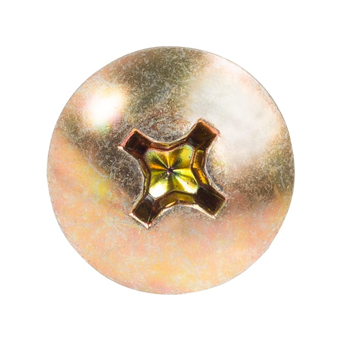 50 PK | Phillips Truss Head License Plate Screw M6.3-1.81 X 15mm - Image 3